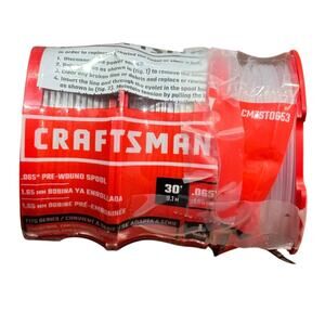 Craftsman Pre Wound 30' .065" Weed Wacker Eater 9.1M 1.65MM CMCST Line String